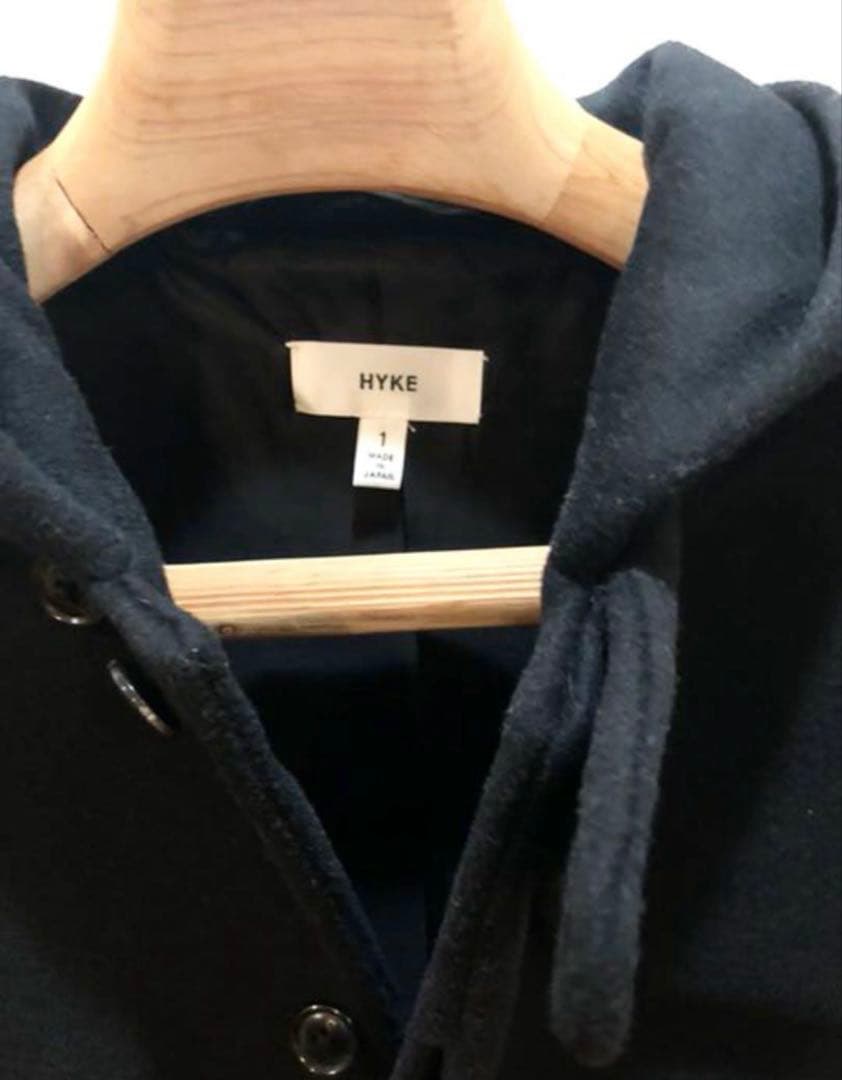f*o様 HYKE コートブラック　サイズ1