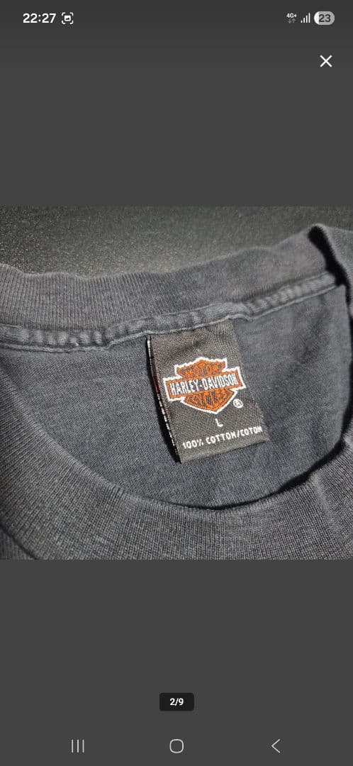 ト*☆様 90's～ハーレーダビッドソン ビンテージ USA製 両面プリント ア