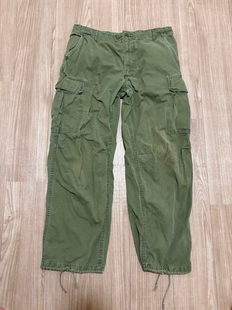 【米軍放出品】ジャングルファティーグ上下セット　ベトナム戦争