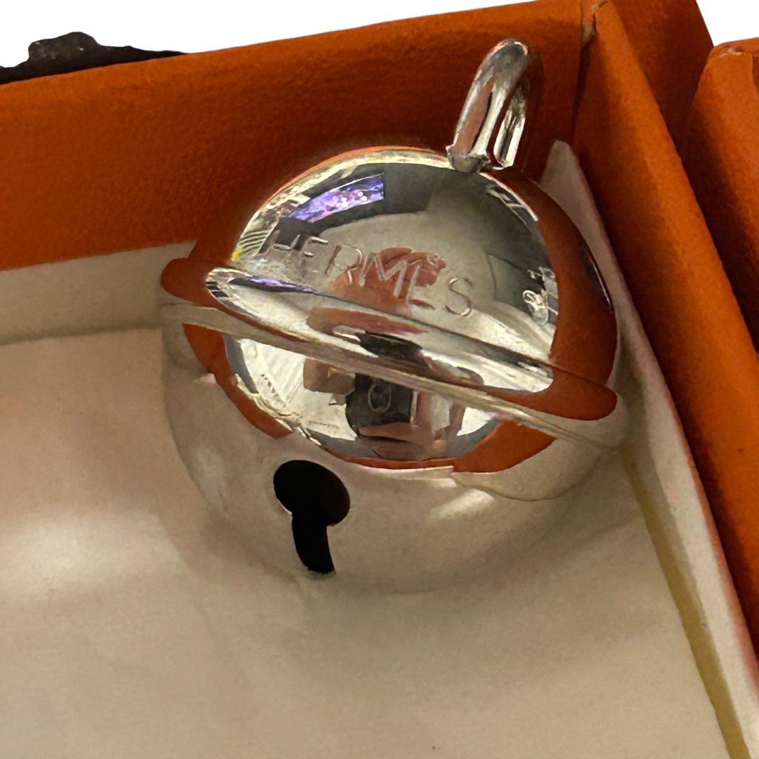 HERMES エルメス スカーフリング ツイリーリング ベル 鈴 シルバー