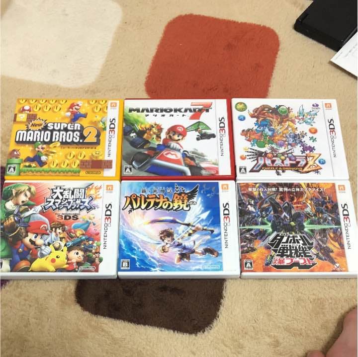 3DS 本体  ソフト6個付き