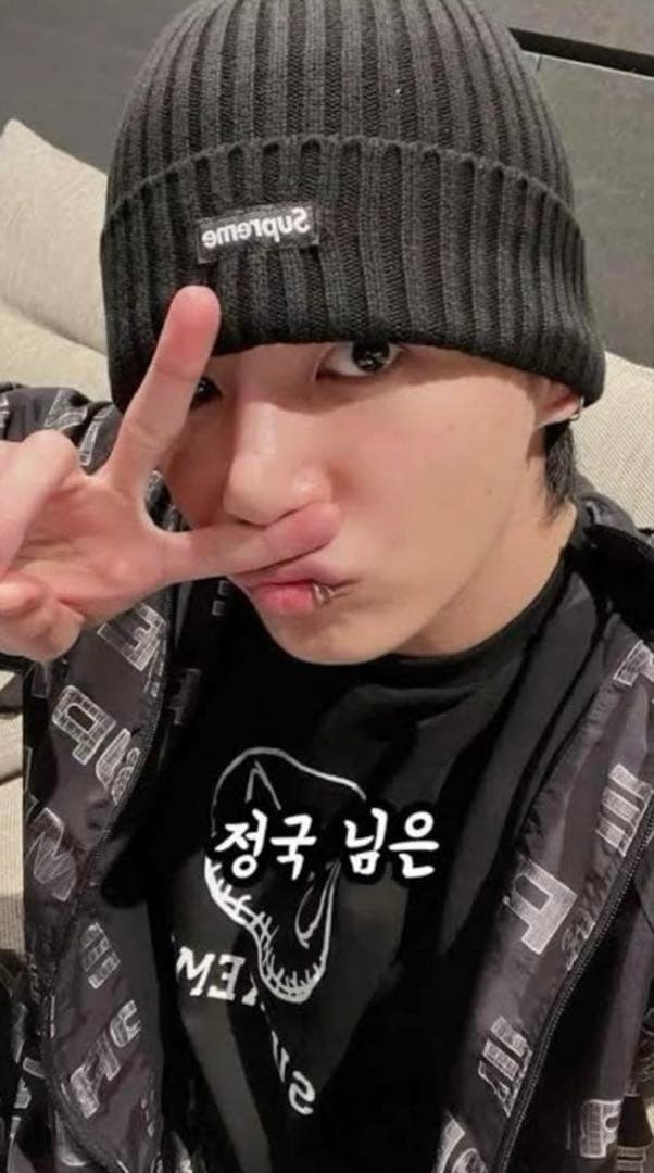 【新品 未開封 国内正規】Overdyed Beanie 黒【残り1点】