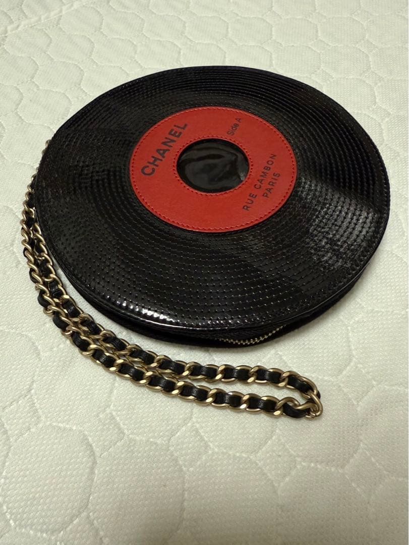 CHANEL レコード型パーティーバッグ