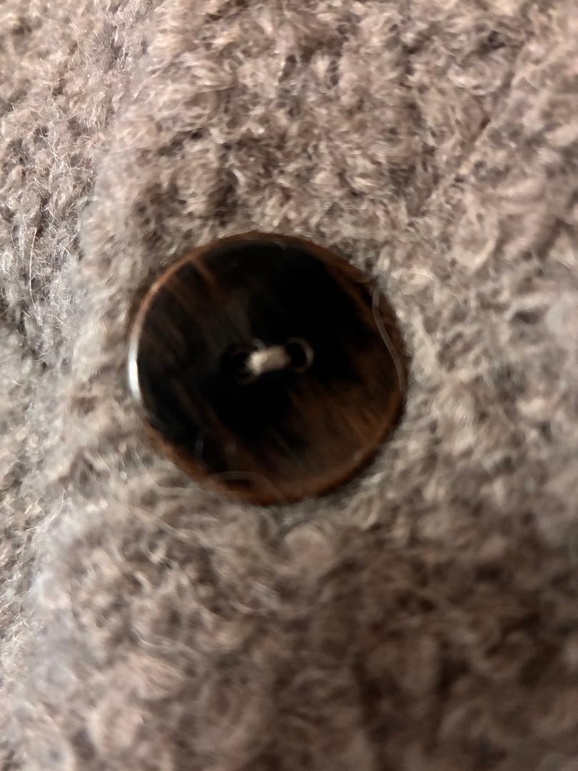 ヨーガンレール アルパカ混 ブークレ ロングマキシ丈 コート ババグーリ