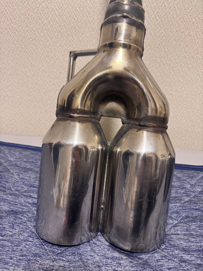 フーガY51 スリーキャッツ ４本出し直管マフラー