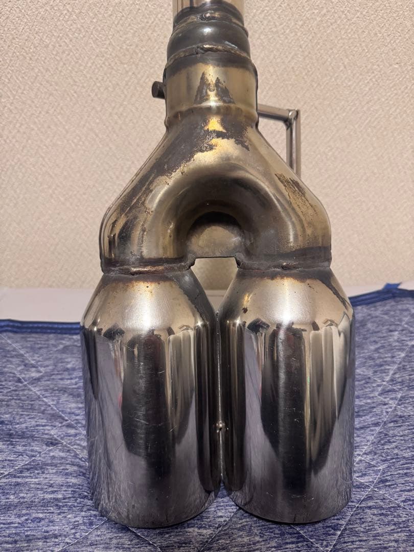 フーガY51 スリーキャッツ ４本出し直管マフラー