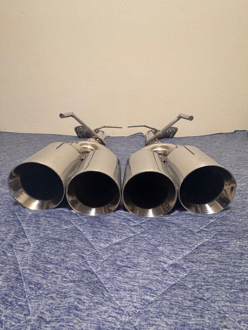 フーガY51 スリーキャッツ ４本出し直管マフラー