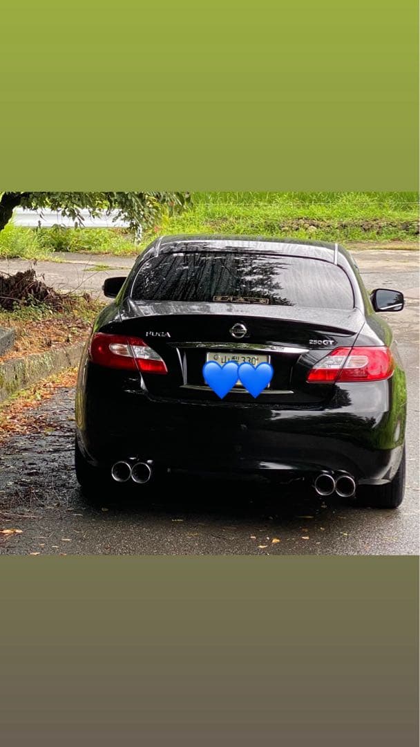 フーガY51 スリーキャッツ ４本出し直管マフラー