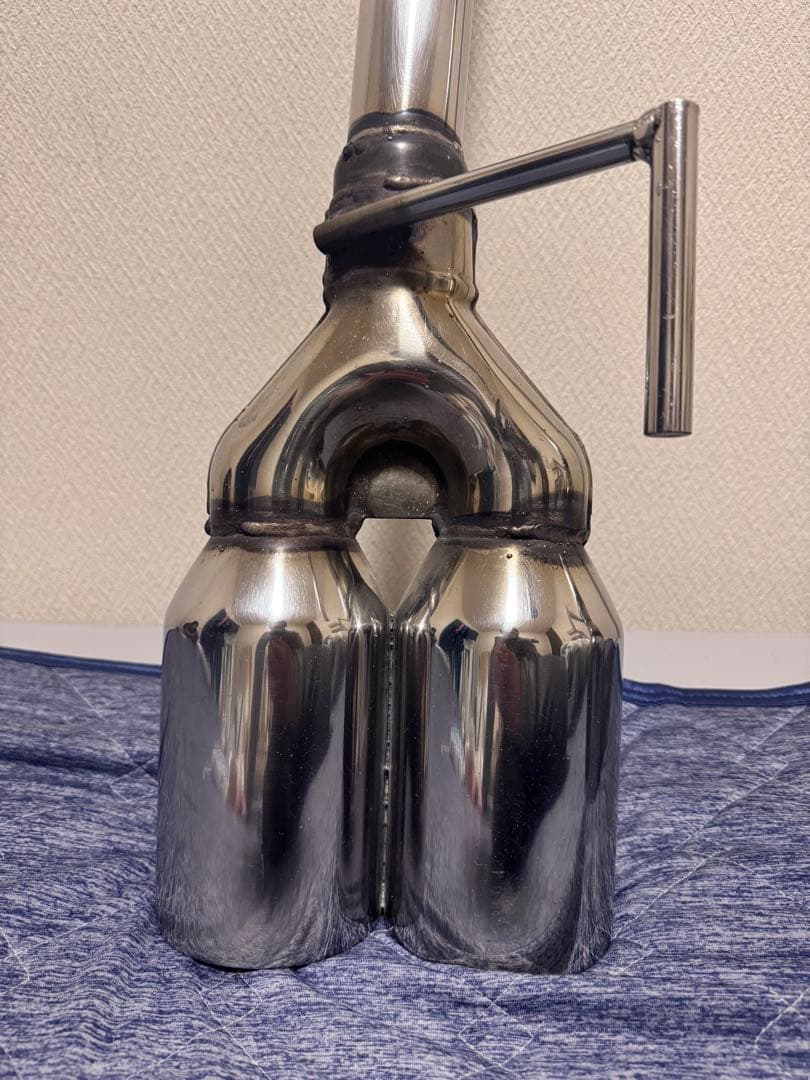 フーガY51 スリーキャッツ ４本出し直管マフラー