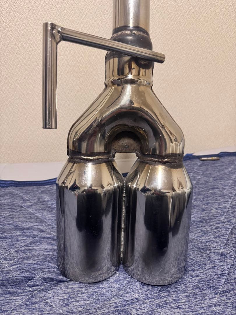 フーガY51 スリーキャッツ ４本出し直管マフラー