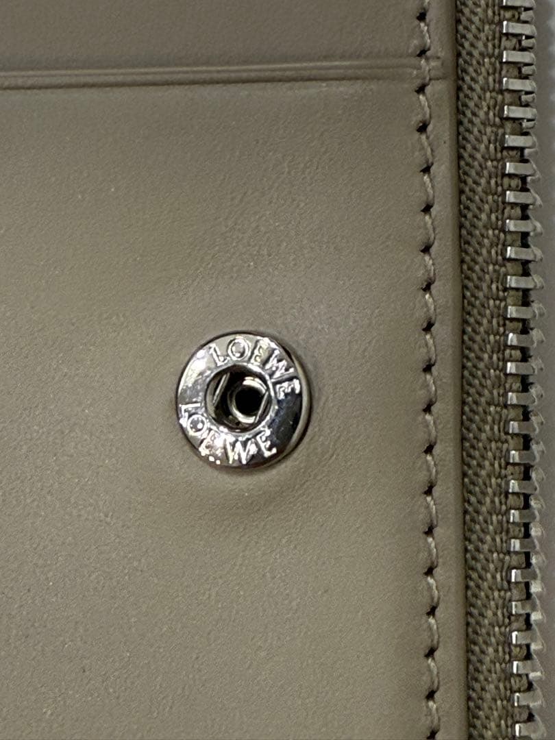 美品 LOEWE ロエベ パズル スリム コンパクト ウォレット 二つ折り財布