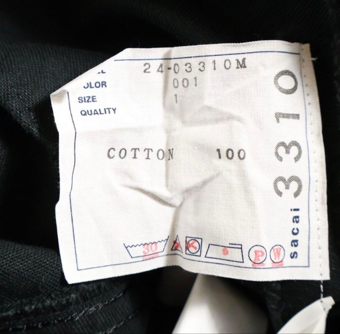 sacai サカイ 24ss モールスキンパンツ チノパン