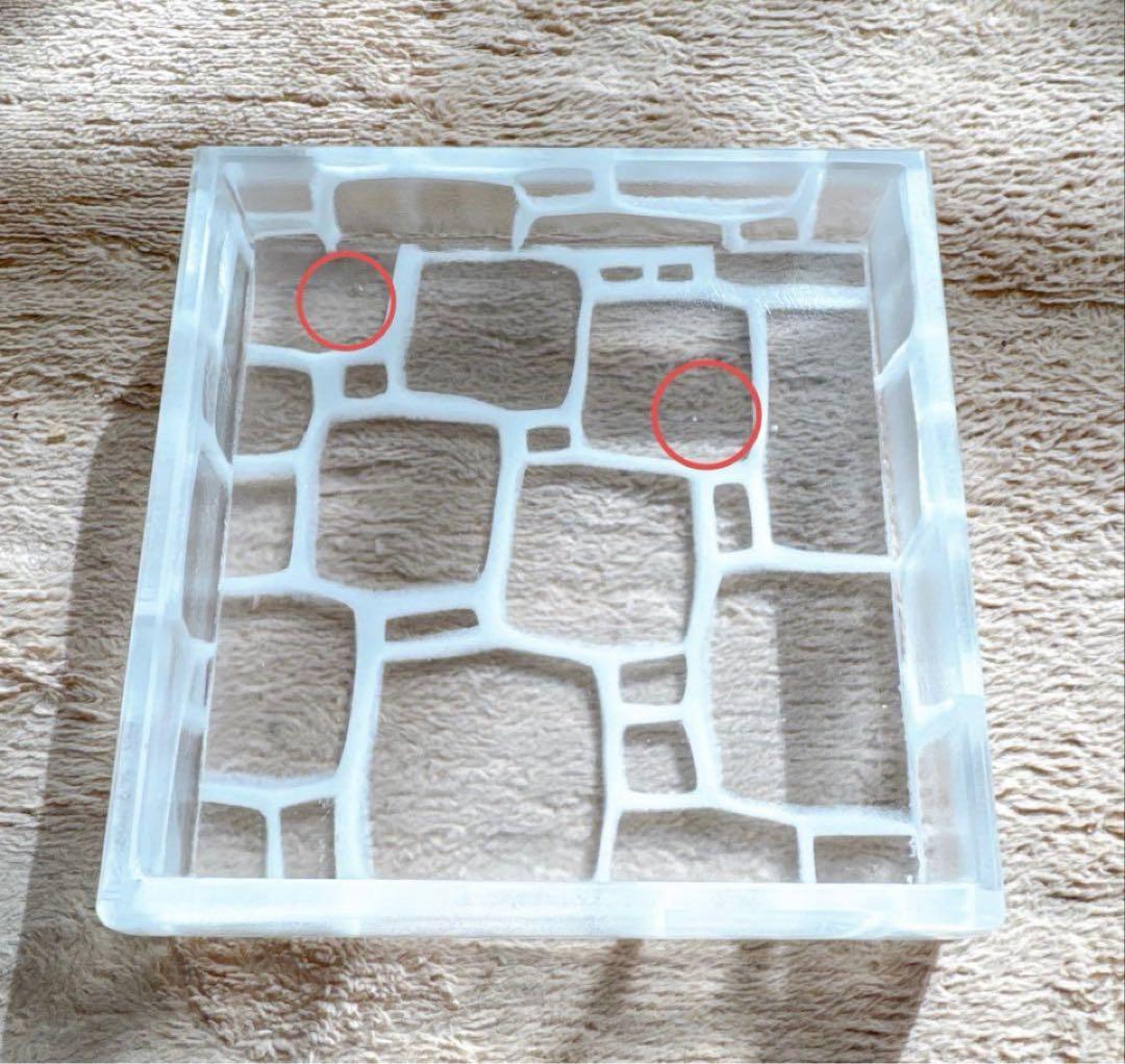 【希少デザイン】 ✅期間限定出品サブロウガラス　スクエア　角皿