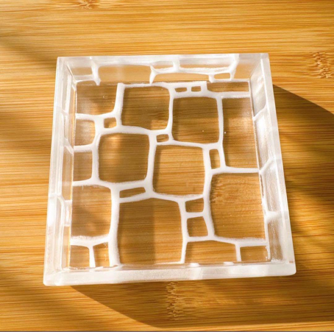 【希少デザイン】 ✅期間限定出品サブロウガラス　スクエア　角皿