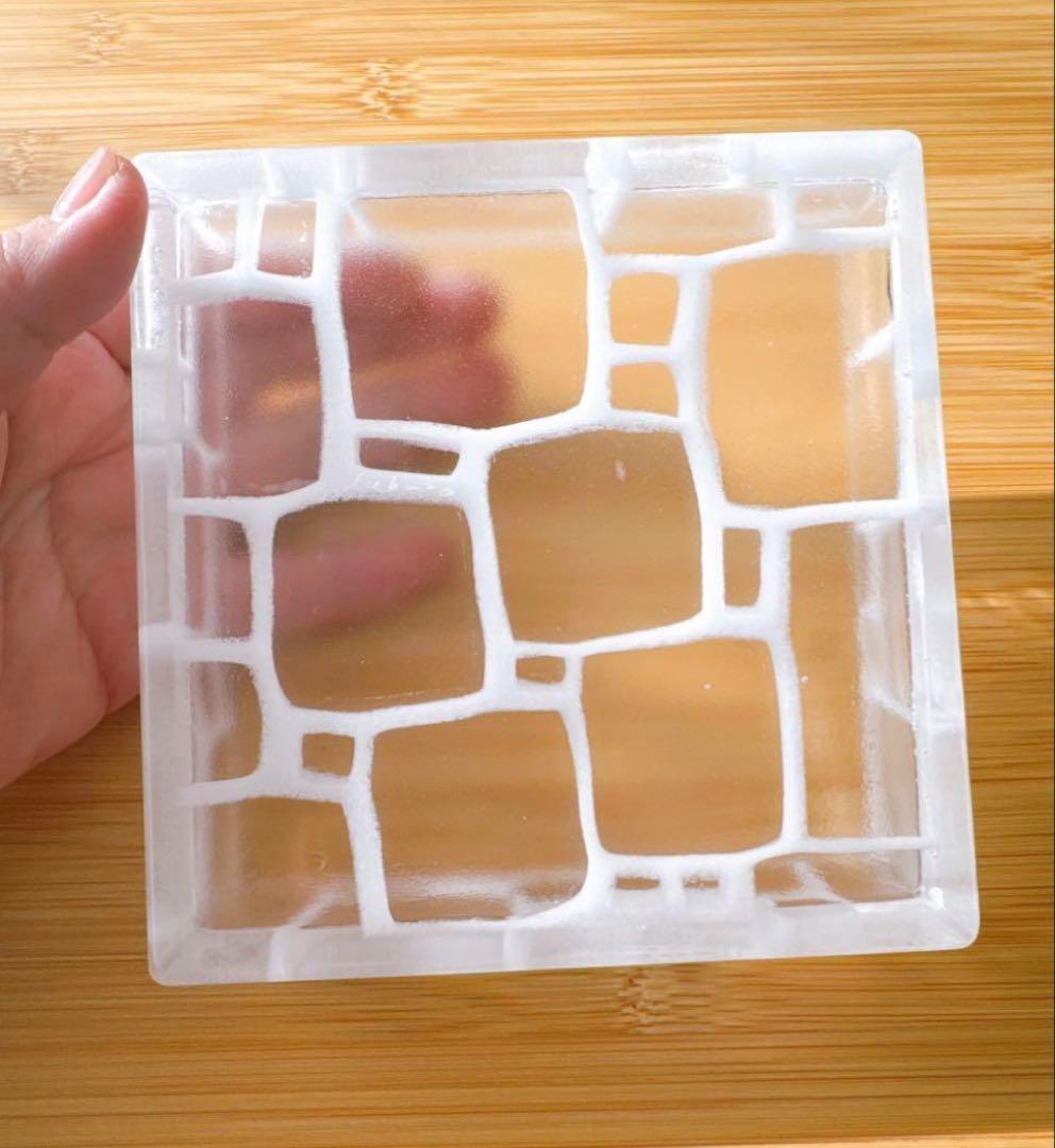 【希少デザイン】 ✅期間限定出品サブロウガラス　スクエア　角皿