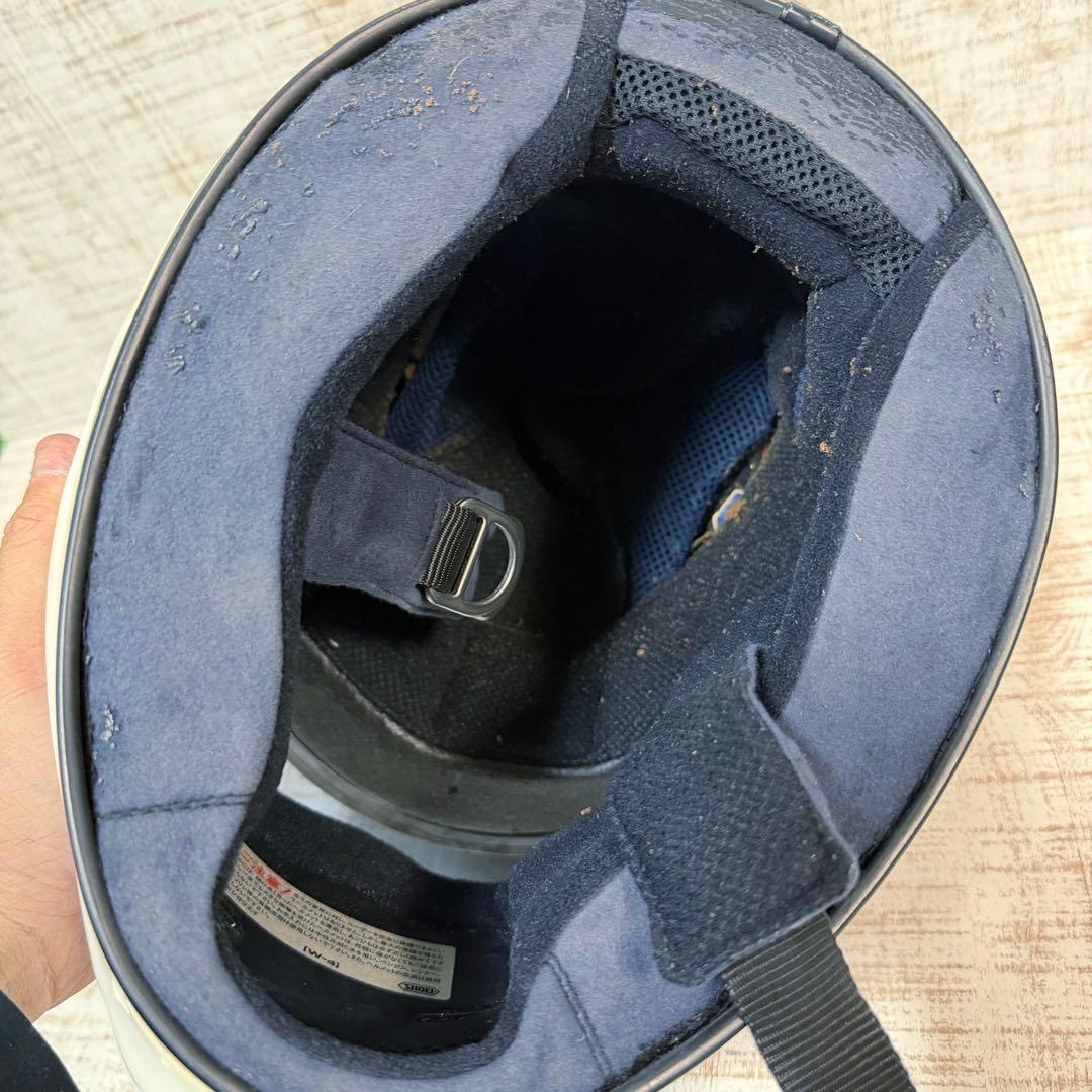 SHOEI WYVERN ワイバーン　Mサイズ　インナー劣化あり　ホワイト