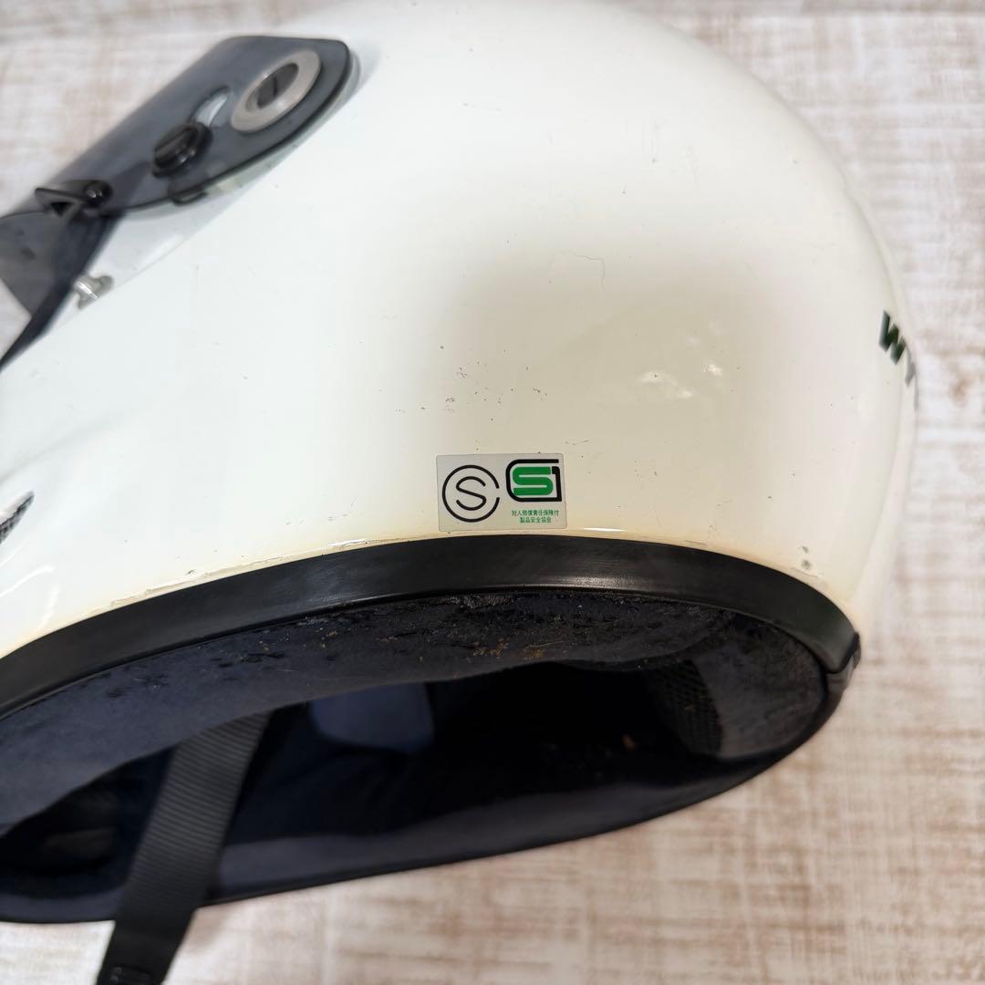 SHOEI WYVERN ワイバーン　Mサイズ　インナー劣化あり　ホワイト