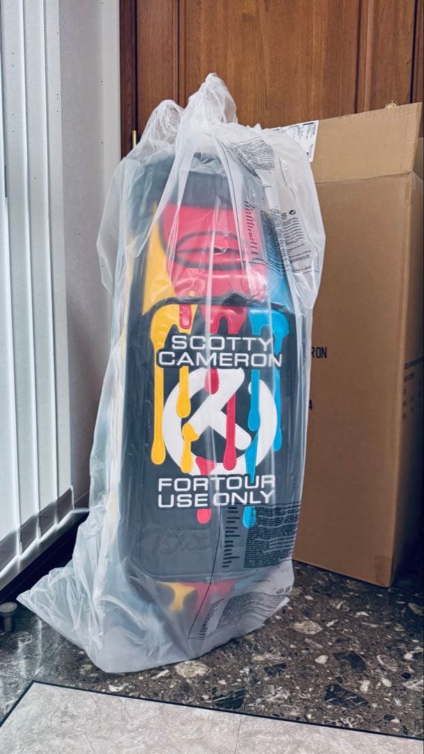 SK様お取引　限定品　2025 ツアーバック　ペイント　ドリップ