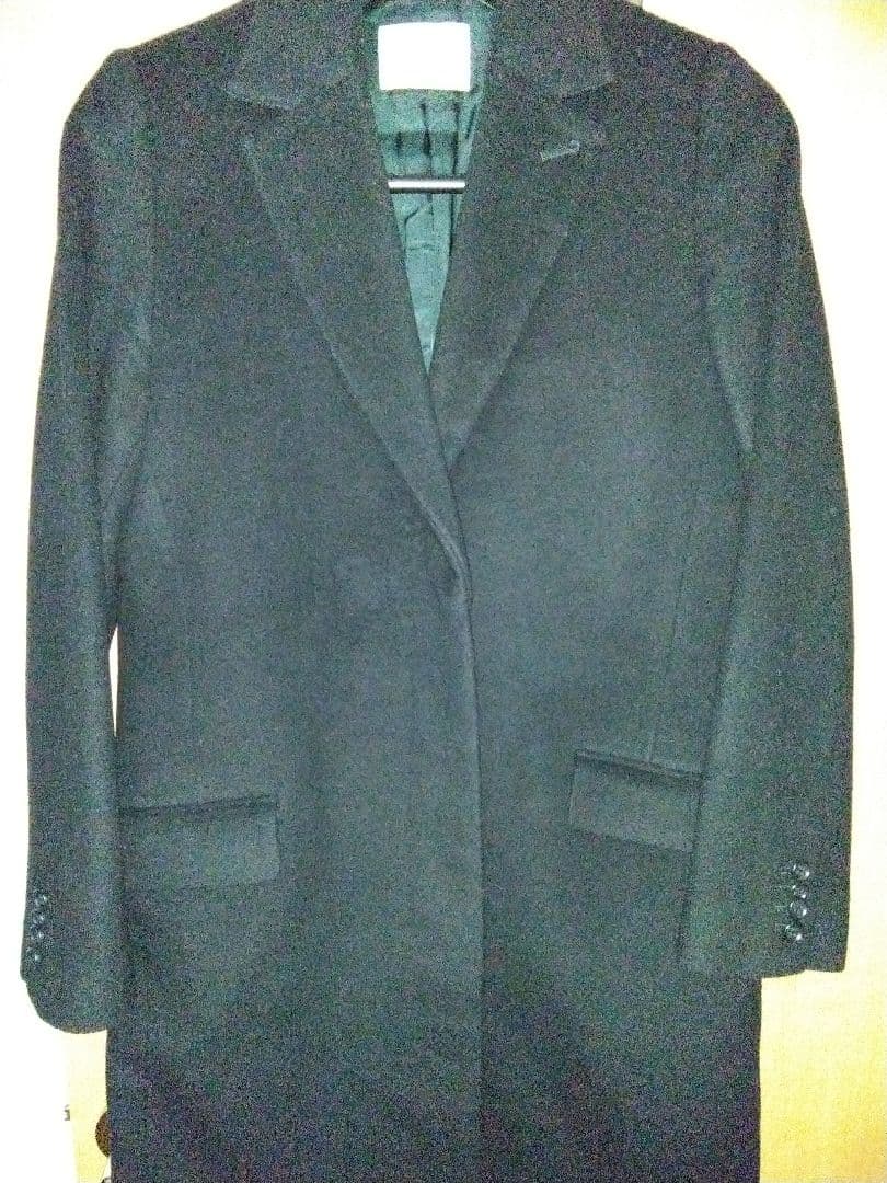 フレームワーク　ビーバーチェスターコート　ブラック 36　FRAMeWORK