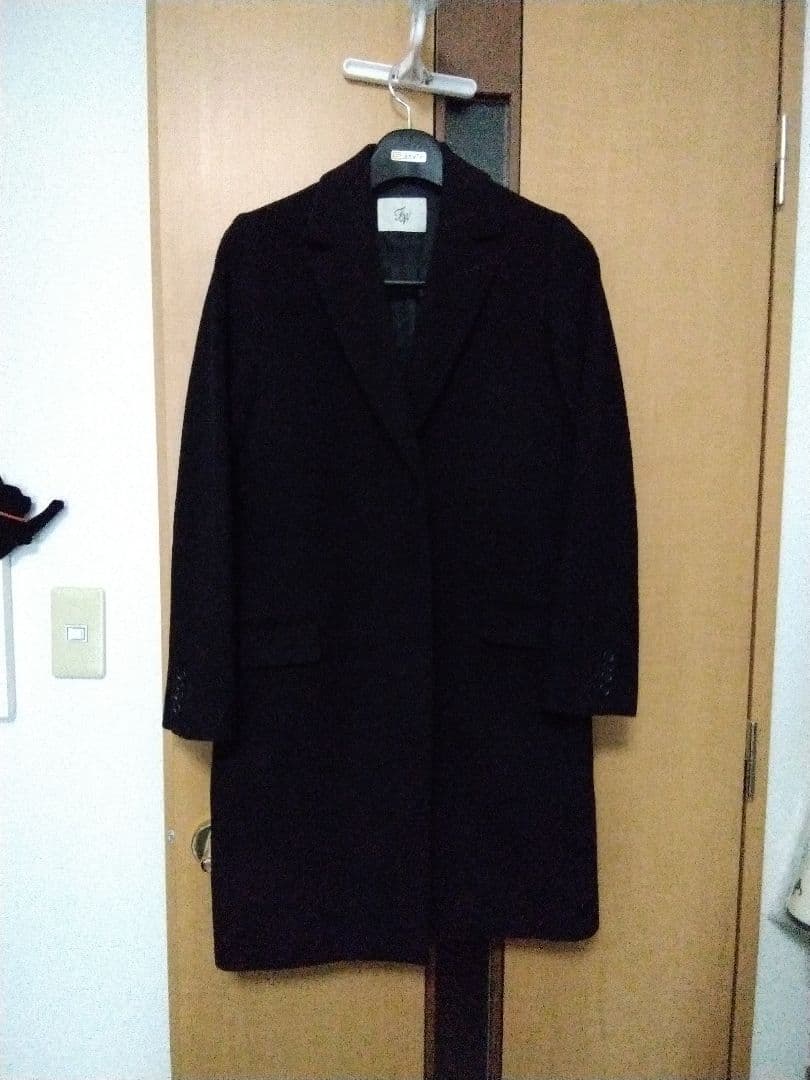 フレームワーク　ビーバーチェスターコート　ブラック 36　FRAMeWORK