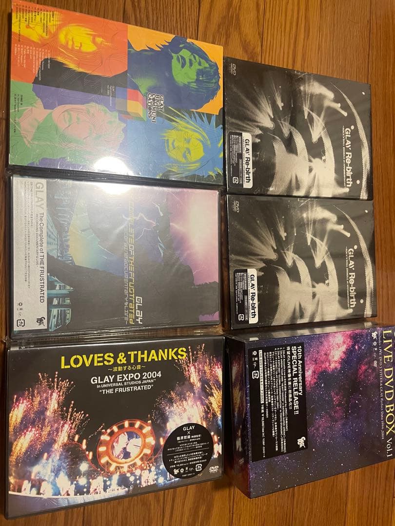 GLAY DVD まとめ売り