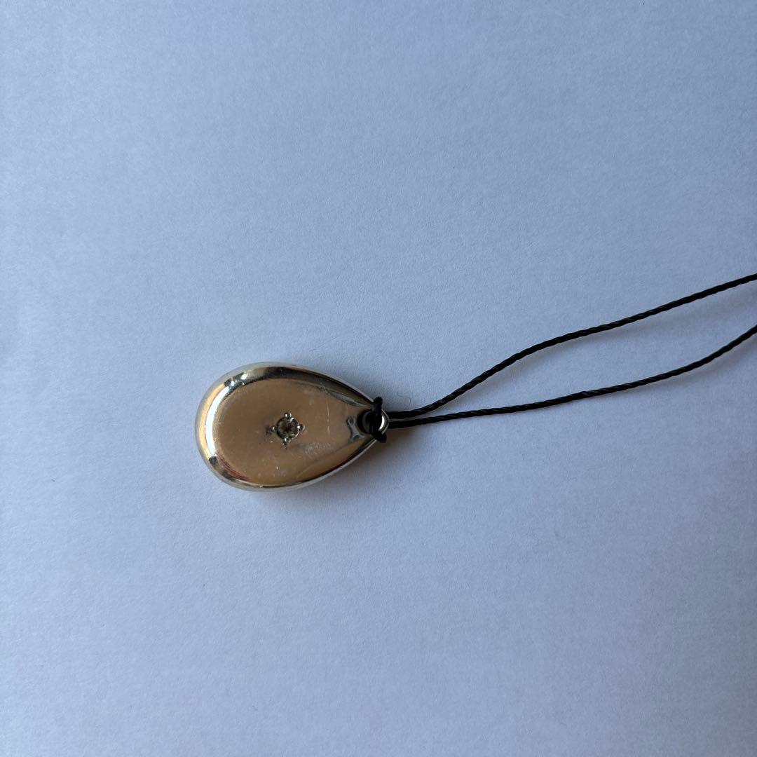 アメノシズク　シルバー黒紐　（ネッテン） グッモーニンさん専用