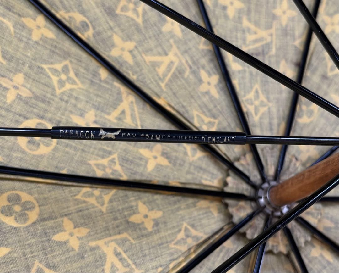 ルイヴィトン　モノグラム　傘　アンティーク