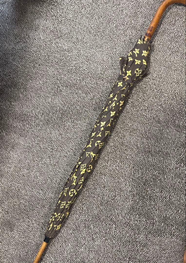 ルイヴィトン　モノグラム　傘　アンティーク