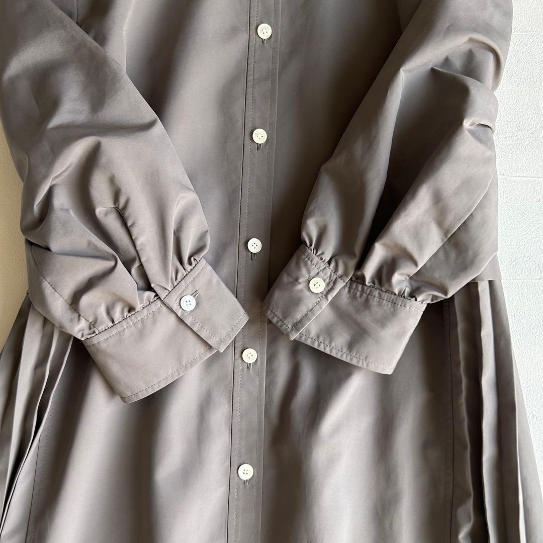 ボールジィ シャツワンピース スパンブロードバックプリーツ トゥモローランド