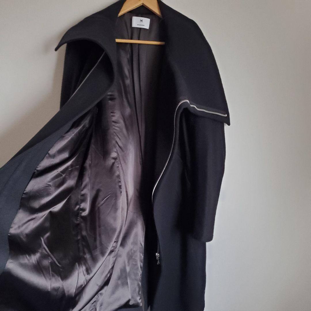 Moonage devilment 美品 ロングコート y2k　ブラック　ウール