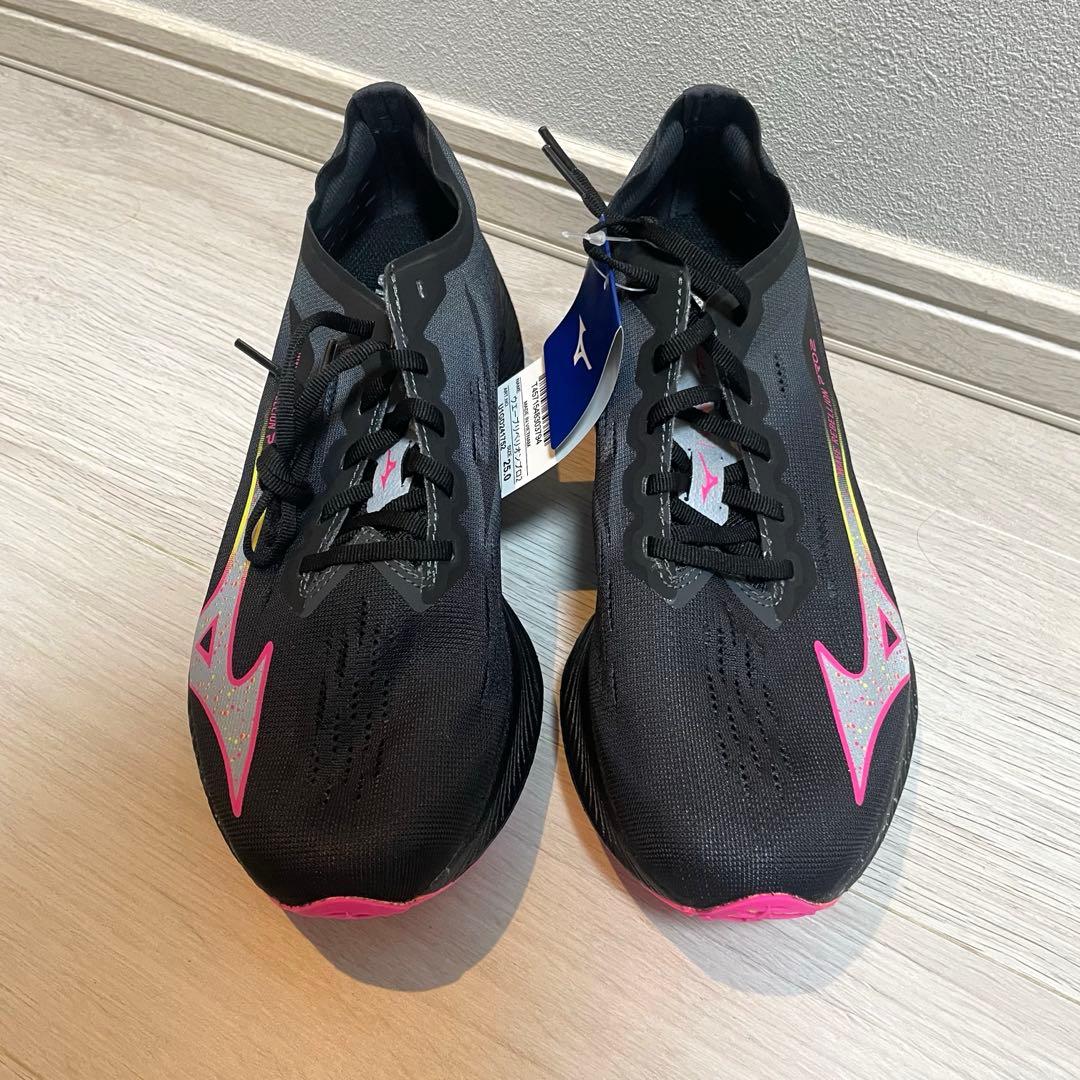 新品未使用　ミズノ　ウェーブリベリオンプロ2 25.0センチ