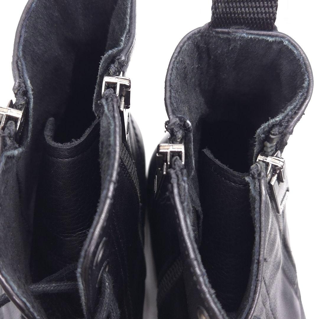 DIESEL ディーゼル レザー レースアップ ブーツ 42 約 27cm