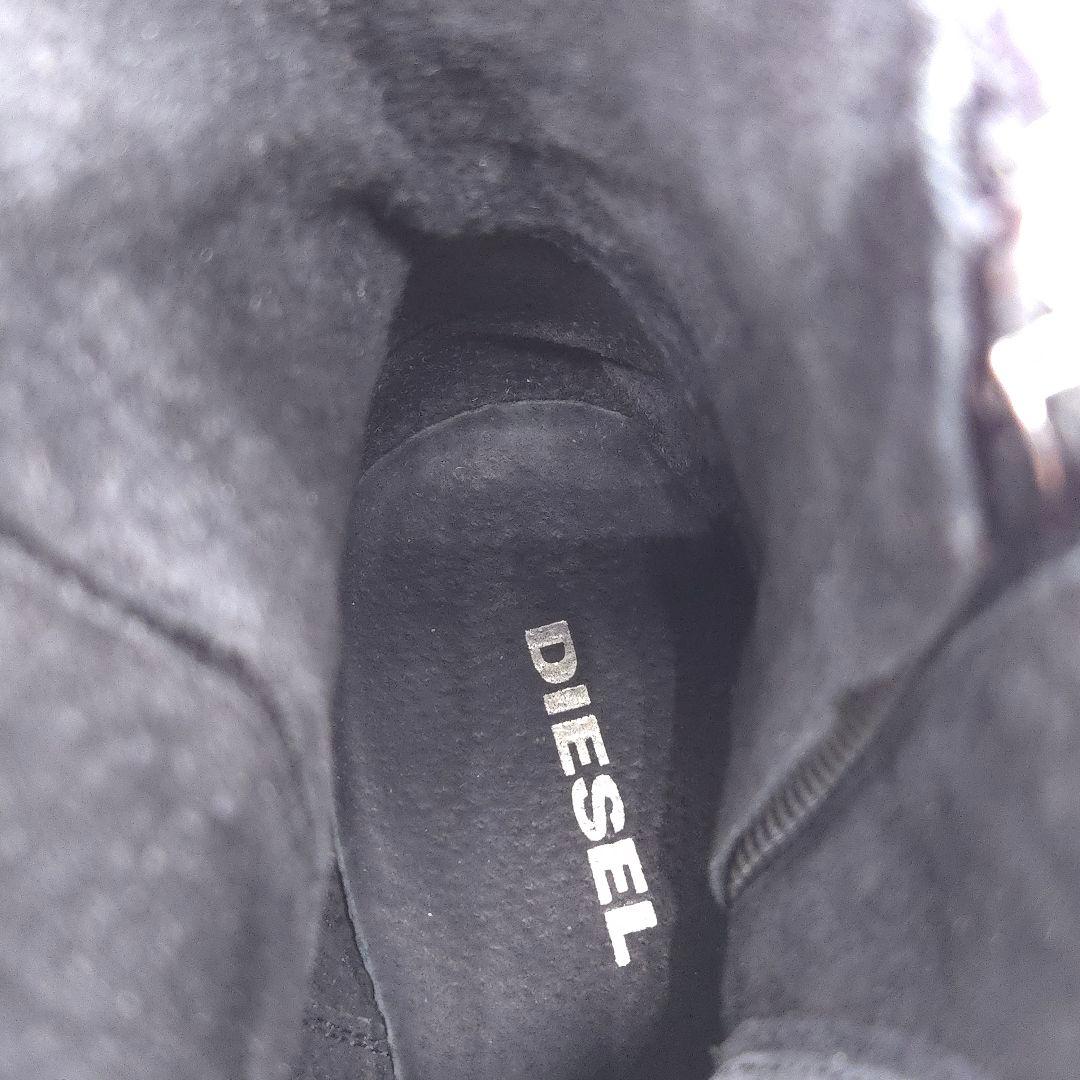 DIESEL ディーゼル レザー レースアップ ブーツ 42 約 27cm