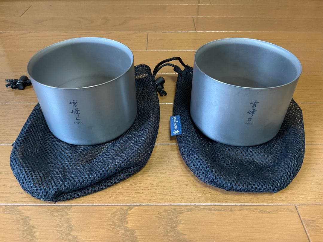 【新品 2個】 Peak スノーピーク スタッキングマグ 雪峰 M600