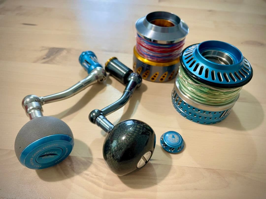 シマノ08ステラsw 8000PG 16000番スタジオオーシャンマークカスタム