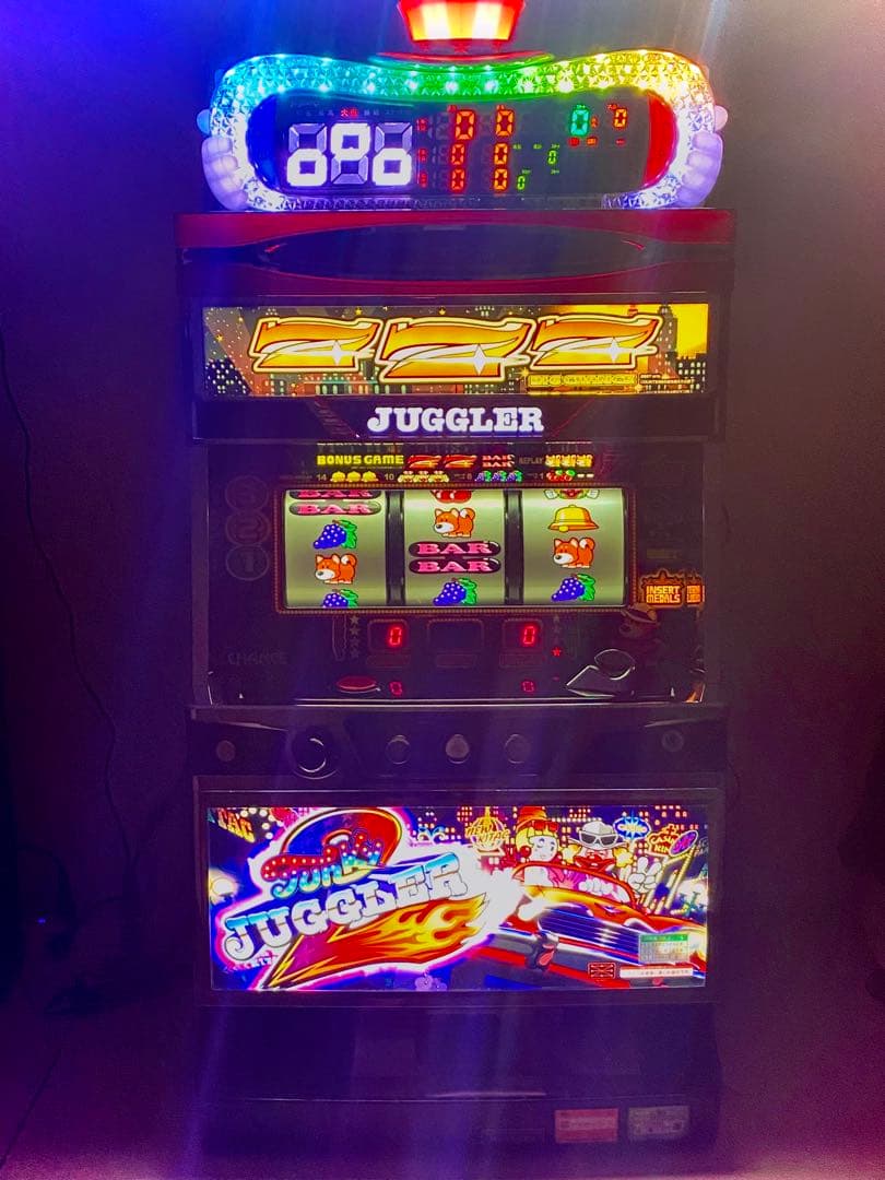 Sファンキージャグラー2KT ジャグランプ＆不要機付き　実機