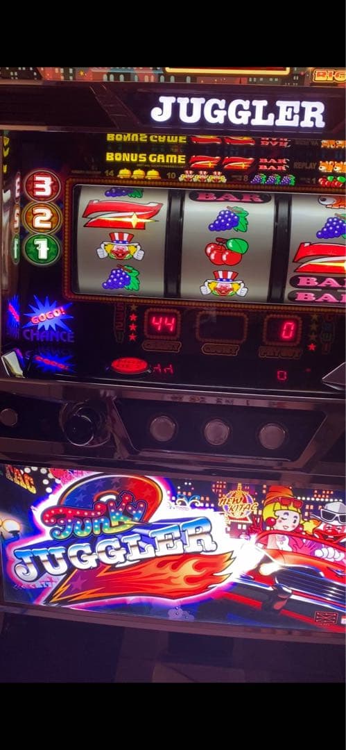 Sファンキージャグラー2KT ジャグランプ＆不要機付き　実機