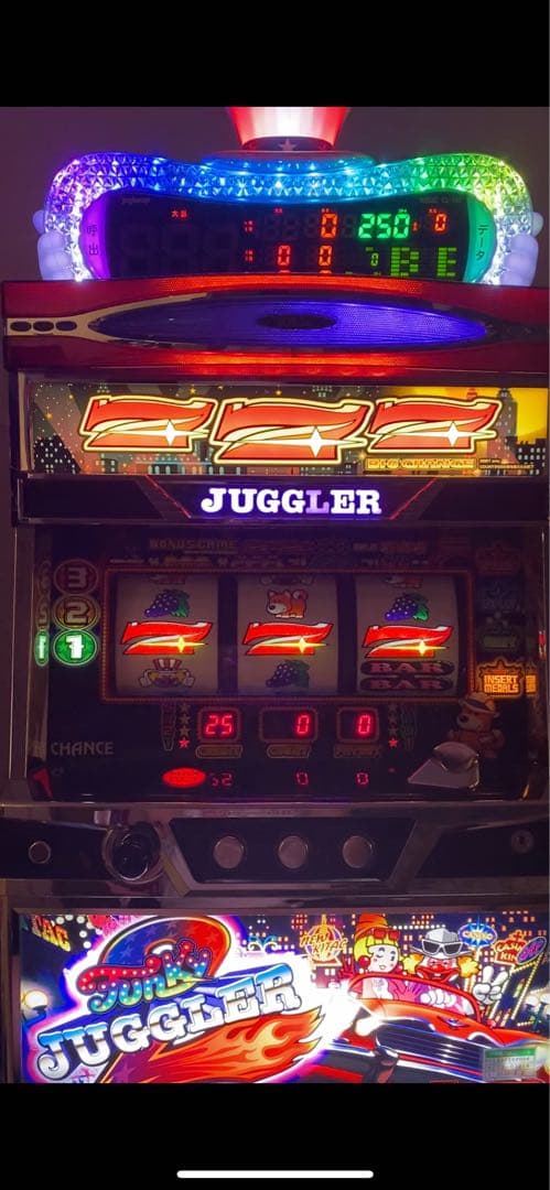 Sファンキージャグラー2KT ジャグランプ＆不要機付き　実機