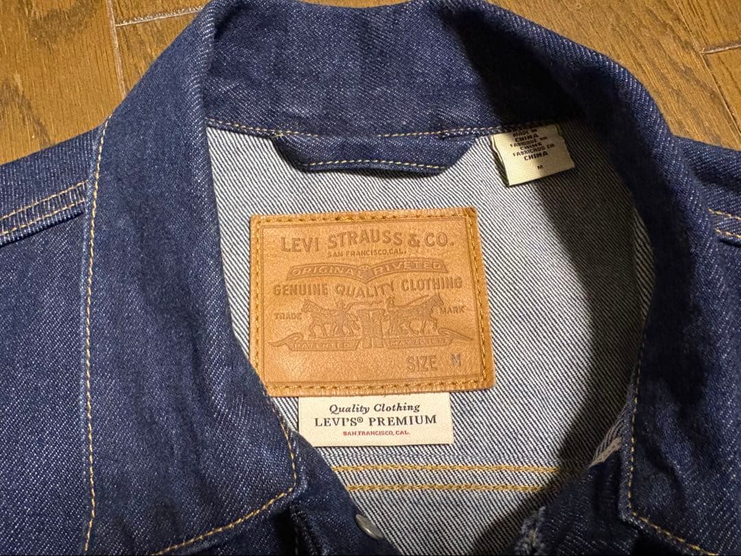 Levi's 1st 大戦モデル　トラッカー　インディゴ　デニム　Gジャン M