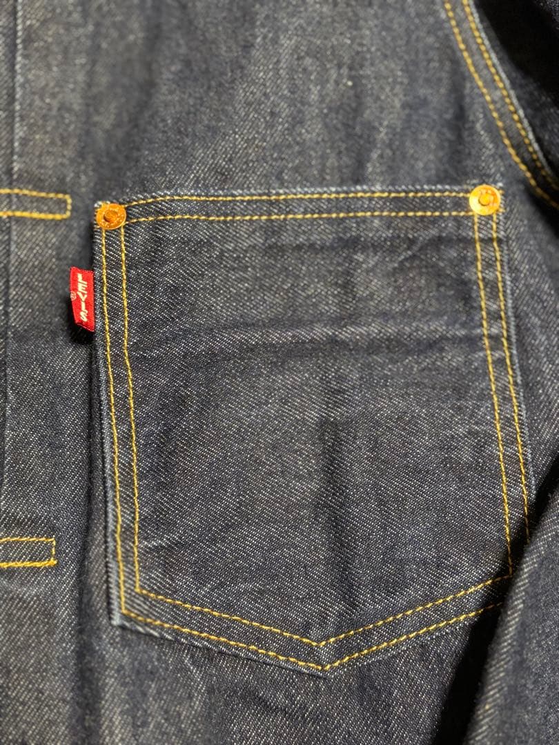 Levi's 1st 大戦モデル　トラッカー　インディゴ　デニム　Gジャン M