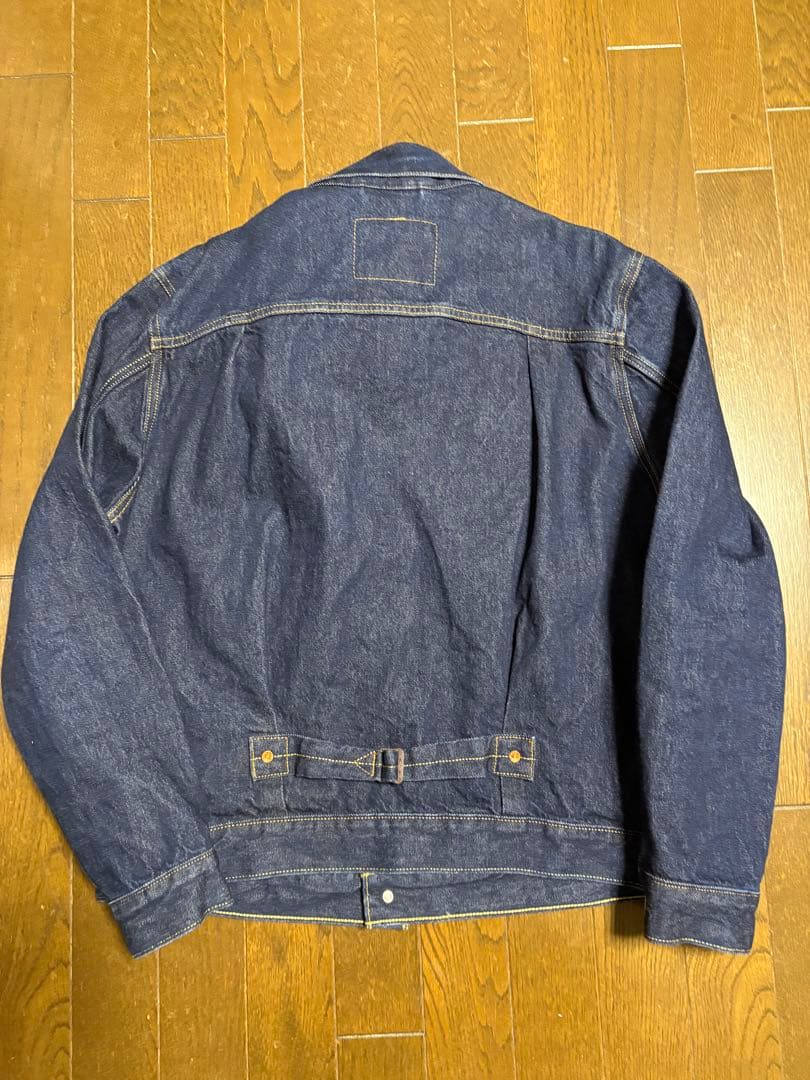 Levi's 1st 大戦モデル　トラッカー　インディゴ　デニム　Gジャン M