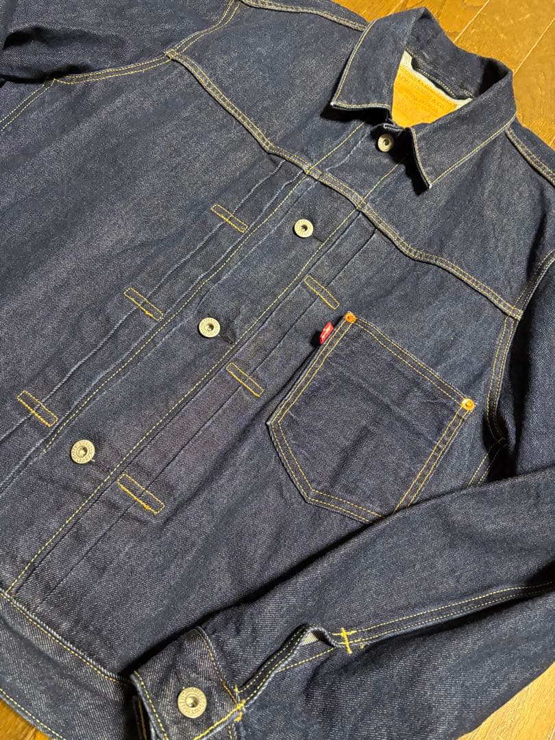 Levi's 1st 大戦モデル　トラッカー　インディゴ　デニム　Gジャン M