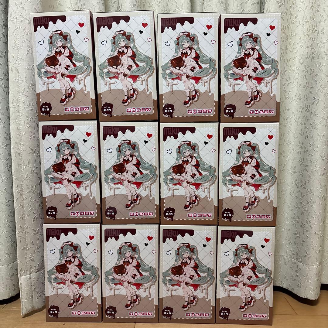 初音ミク　Trio-Try-iT Figure チロルチョコミルクver.12個