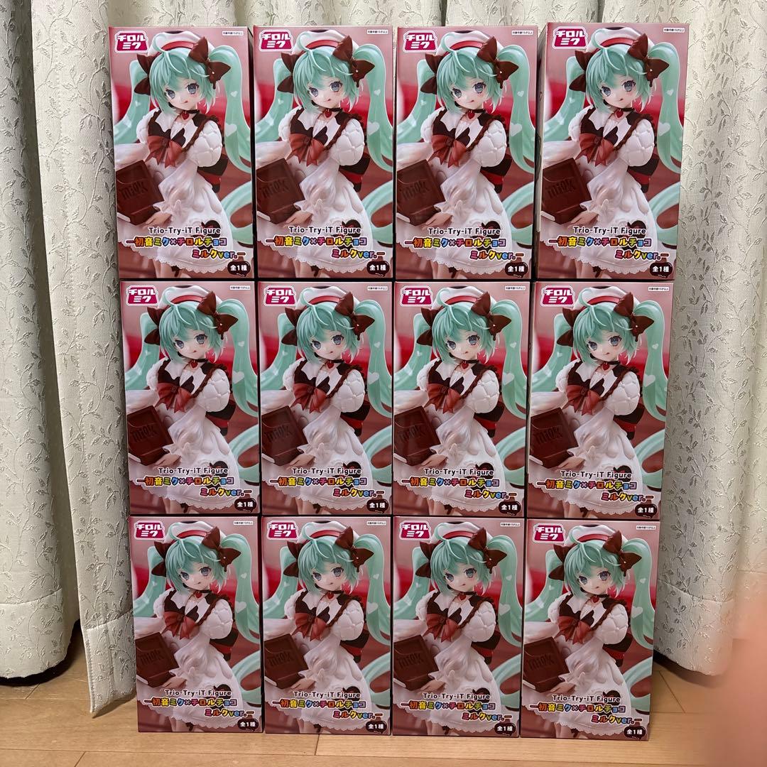 初音ミク　Trio-Try-iT Figure チロルチョコミルクver.12個
