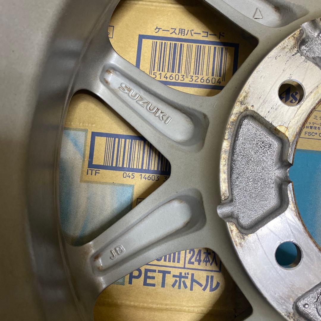 純正アルミホイール　１６インチ　 ４年間使用　１本　③