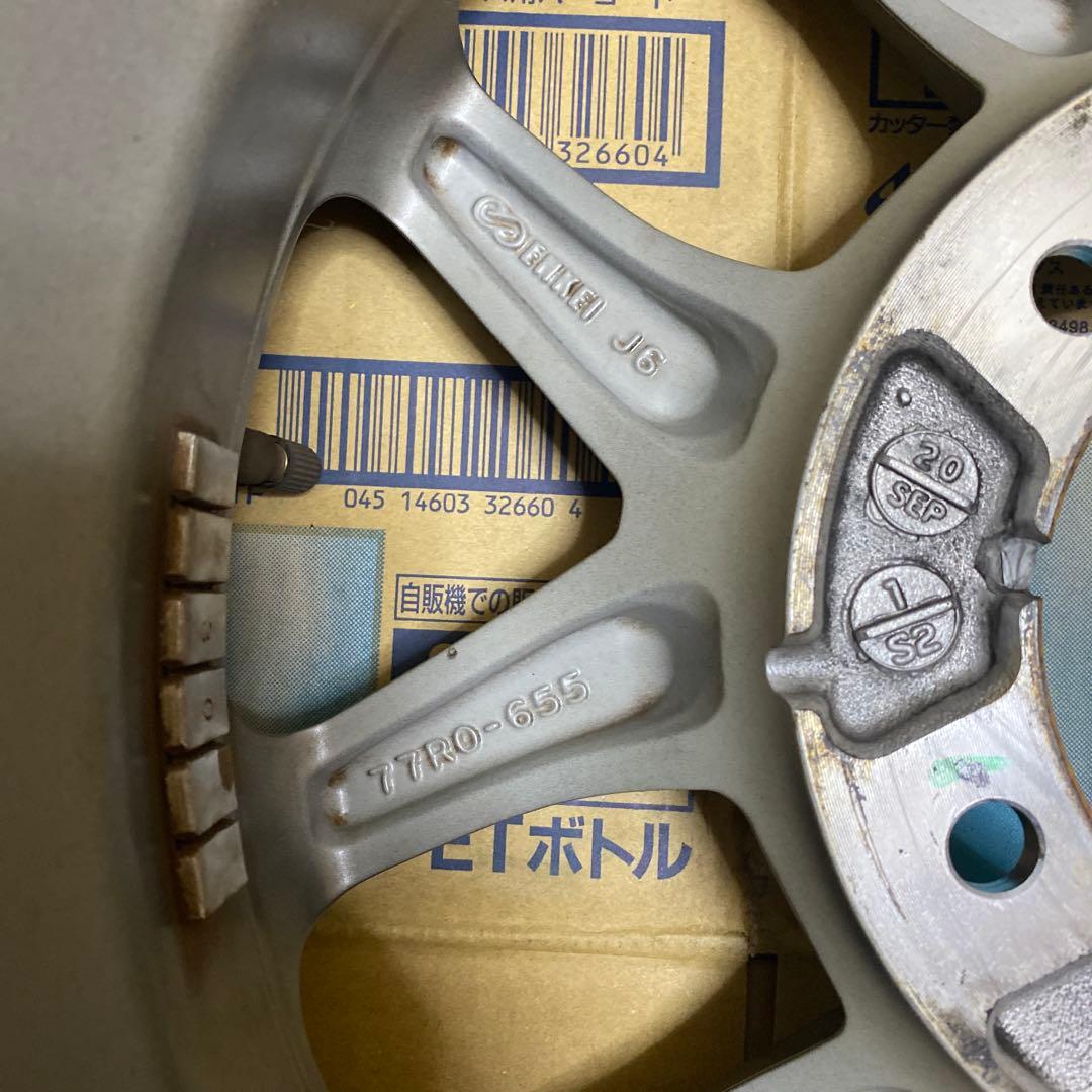 純正アルミホイール　１６インチ　 ４年間使用　１本　③