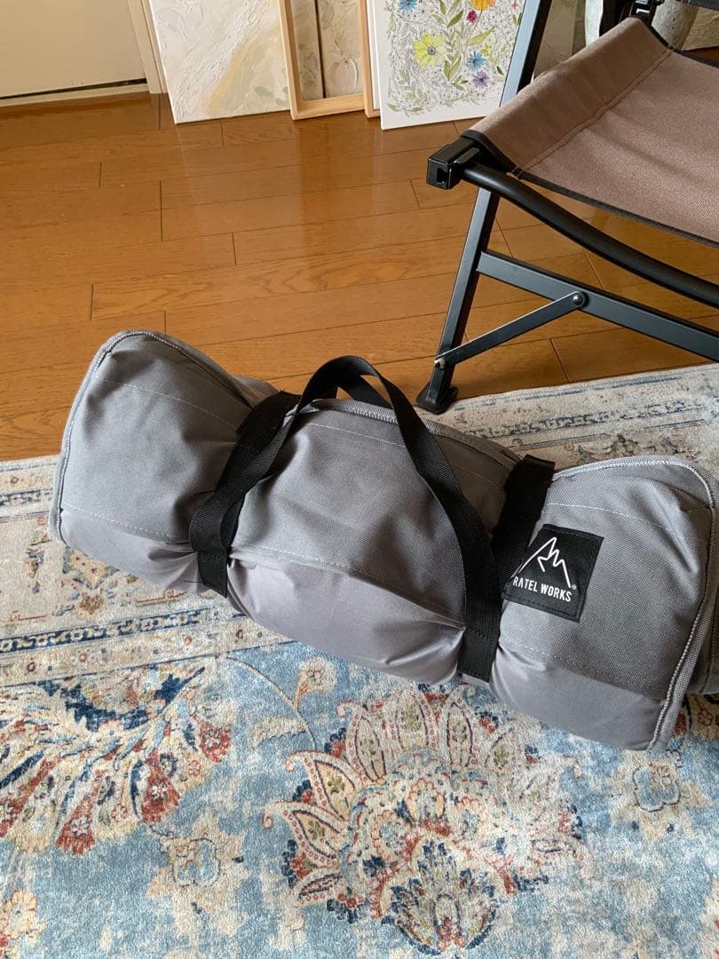 RATEL WORKS ラーテルワークス　ローチェア　グレージュ　クッション付