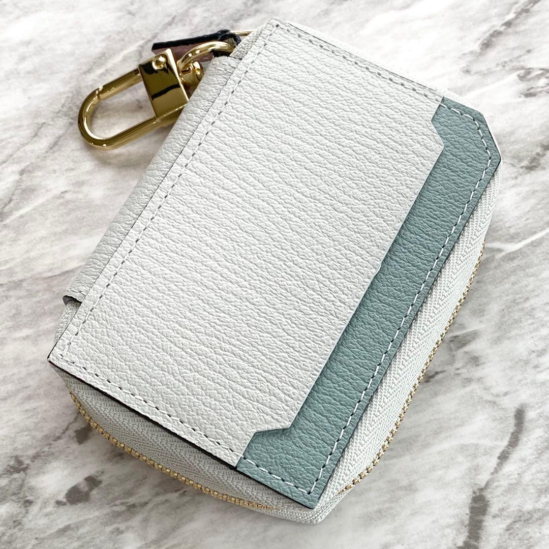 2289【新品 定価2.2万円】ラルコバレーノ★スマートWキーケース★