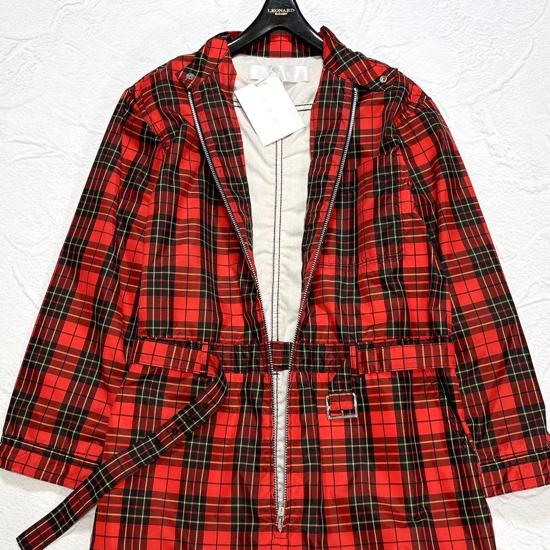 ✨タグ付き✨AD2023 タオコムデギャルソン　ジャンプスーツ　チェック　つなぎ