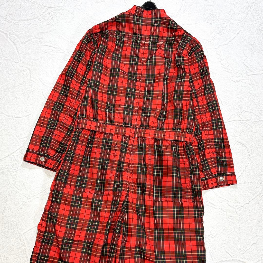 ✨タグ付き✨AD2023 タオコムデギャルソン　ジャンプスーツ　チェック　つなぎ